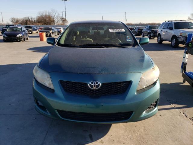 2T1BU4EE8AC357698 - 2010 TOYOTA COROLLA BASE GREEN photo 5