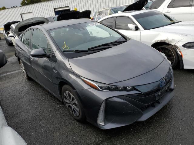 JTDKAMFPXM3196132 - 2021 TOYOTA PRIUS PRIM LE GRAY photo 4