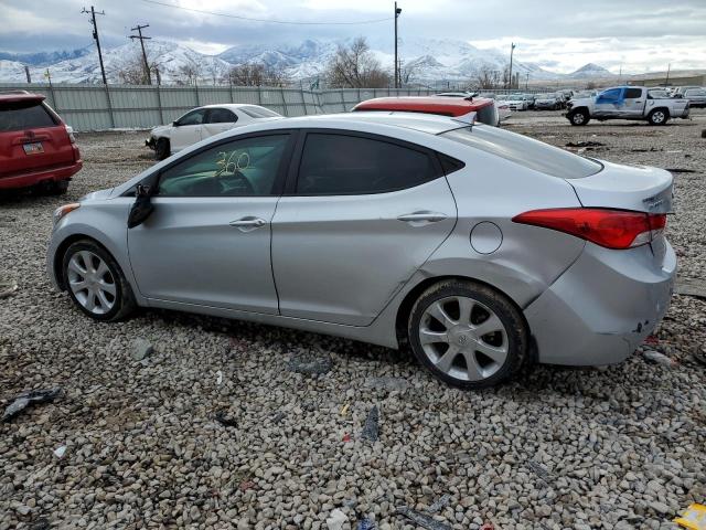 5NPDH4AE5DH217113 - 2013 HYUNDAI ELANTRA GLS SILVER photo 2