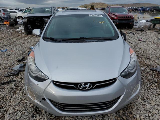 5NPDH4AE5DH217113 - 2013 HYUNDAI ELANTRA GLS SILVER photo 5