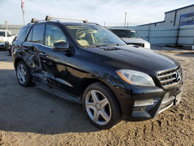 4JGDA7DB7EA309108 - 2014 MERCEDES-BENZ ML 550 4MATIC BLACK photo 4