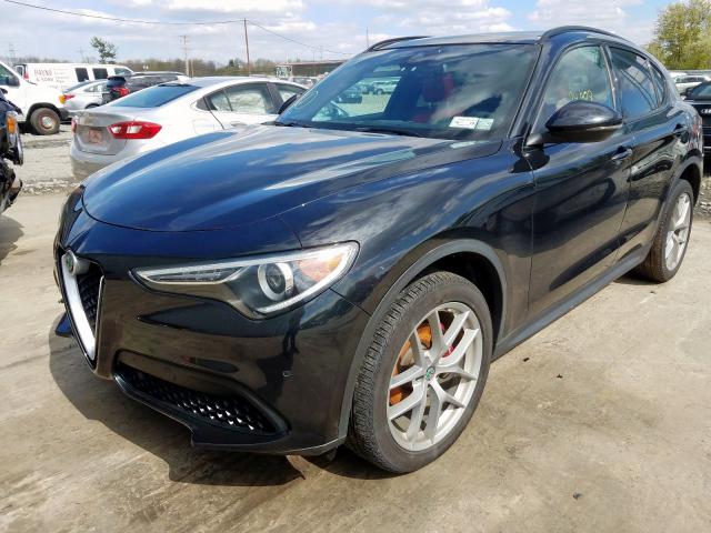 ZASFAKNN9J7B77363 - 2018 ALFA ROMEO STELVIO TI SPORT BLACK photo 2