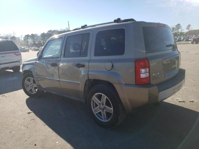 1J8FF48W47D371618 - 2007 JEEP PATRIOT LIMITED GOLD photo 2