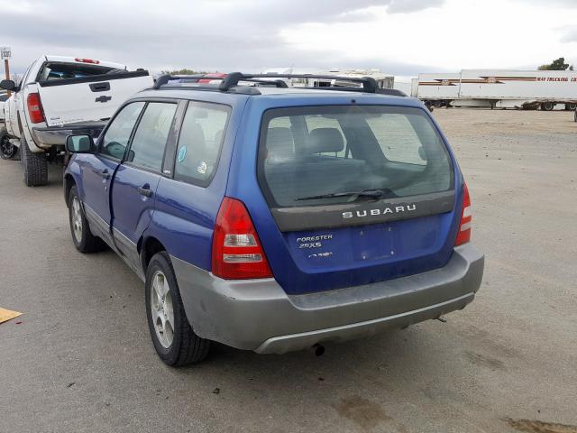 JF1SG65673H752438 - 2003 SUBARU FORESTER 2.5XS  photo 3