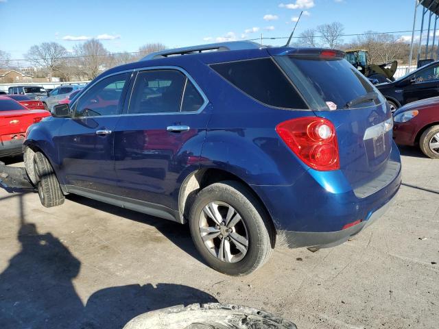 2CNALFEWXA6300077 - 2010 CHEVROLET EQUINOX LTZ BLUE photo 2