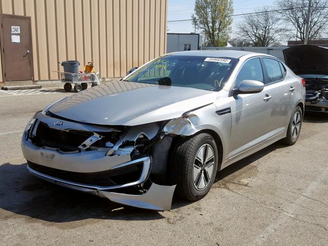 KNAGM4AD5C5027551 - 2012 KIA OPTIMA HYBRID  photo 2