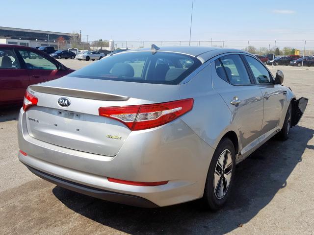 KNAGM4AD5C5027551 - 2012 KIA OPTIMA HYBRID  photo 4