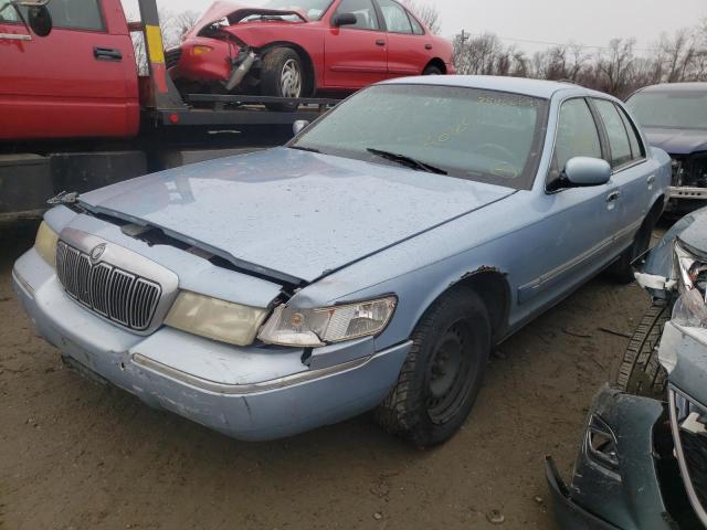 2MEFM74W6YX731758 - 2000 MERCURY GRAND MARQ GS BLUE photo 1