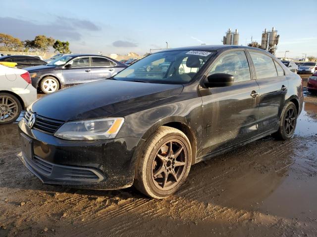 3VW2K7AJ2CM353910 - 2012 VOLKSWAGEN JETTA BASE 黑色 照片 1