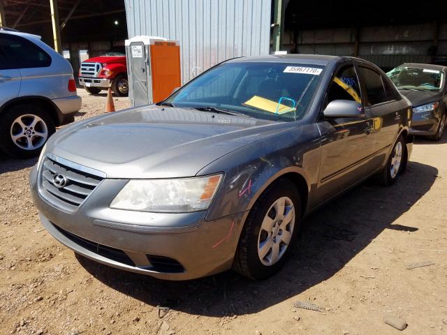 5NPET46F29H517252 - 2009 HYUNDAI SONATA GLS  photo 2