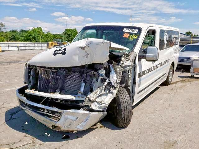 5BZBF0AA0HN851888 - 2017 NISSAN NV 3500 S WHITE photo 2