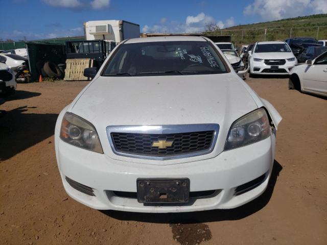 6G3NS5R3XEL959781 - 2014 CHEVROLET CAPRICE POLICE WHITE photo 5