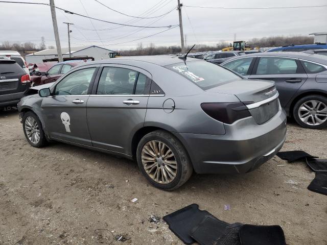 1C3CCBCB5CN123673 - 2012 CHRYSLER 200 LIMITED GRAY photo 2