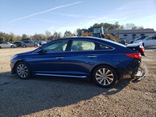 5NPE34AF0GH417736 - 2016 HYUNDAI SONATA SPORT BLUE photo 2