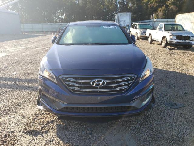 5NPE34AF0GH417736 - 2016 HYUNDAI SONATA SPORT BLUE photo 5