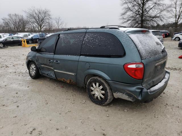 2A4GP54L96R889885 - 2006 CHRYSLER TOWN & COU TOURING მწვანე ფოტო 2