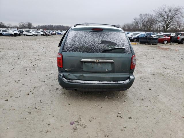 2A4GP54L96R889885 - 2006 CHRYSLER TOWN & COU TOURING მწვანე ფოტო 6