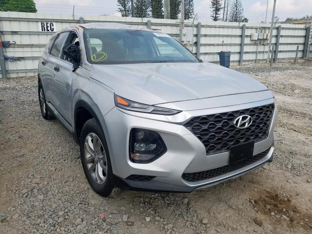 5NMS23AD9KH100185 - 2019 HYUNDAI SANTA FE SE  photo 1