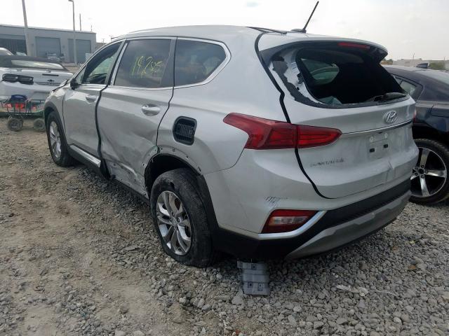 5NMS23AD9KH100185 - 2019 HYUNDAI SANTA FE SE  photo 3