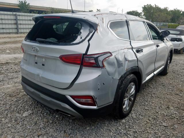 5NMS23AD9KH100185 - 2019 HYUNDAI SANTA FE SE  photo 4