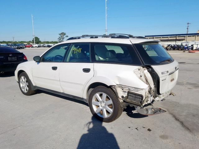 4S4BP61C777343305 - 2007 SUBARU subaru legacy out  photo 3