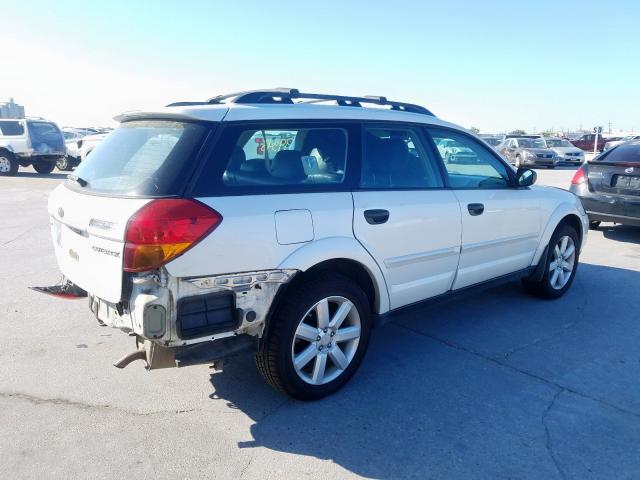 4S4BP61C777343305 - 2007 SUBARU subaru legacy out  photo 4