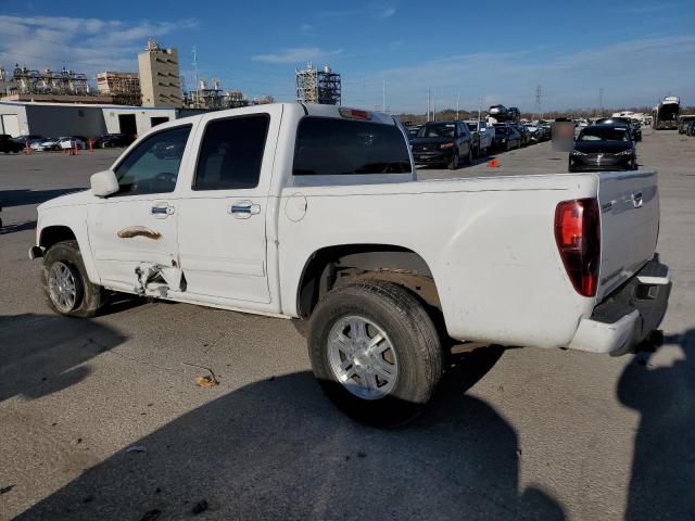 1GCHTCFE9C8154565 - 2012 CHEVROLET COLORADO LT WHITE photo 2