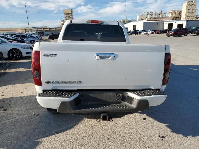 1GCHTCFE9C8154565 - 2012 CHEVROLET COLORADO LT WHITE photo 6