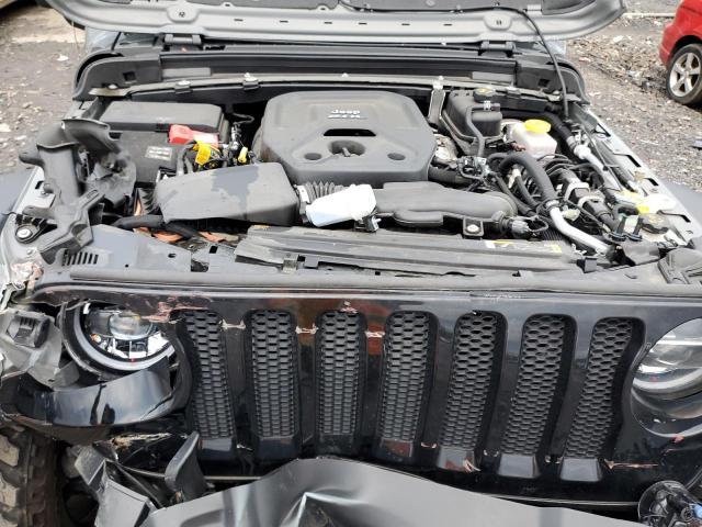 1C4HJXDN5MW681628 - 2021 JEEP WRANGLER U SPORT ნაცრისფერი ფოტო 12