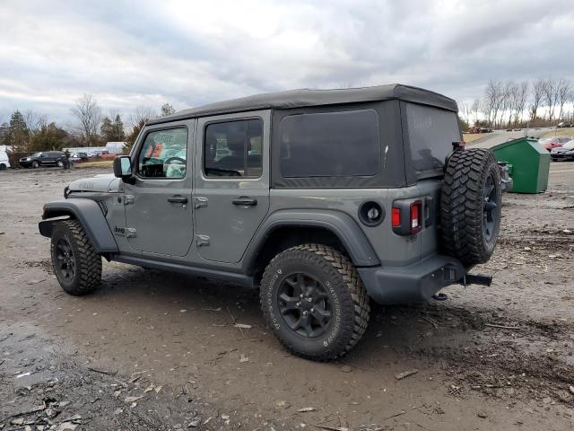 1C4HJXDN5MW681628 - 2021 JEEP WRANGLER U SPORT ნაცრისფერი ფოტო 2