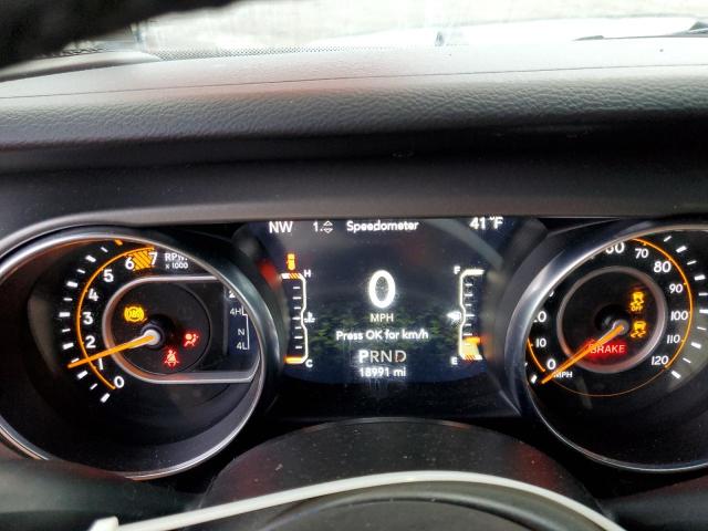 1C4HJXDN5MW681628 - 2021 JEEP WRANGLER U SPORT ნაცრისფერი ფოტო 9