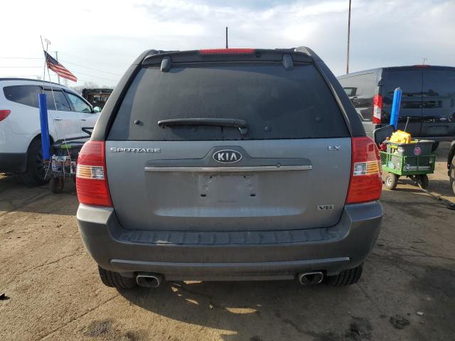 KNDJF723577351751 - 2007 KIA SPORTAGE EX GRAY photo 6