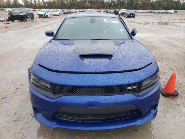 2C3CDXCT2LH107183 - 2020 DODGE CHARGER R/T BLUE photo 5