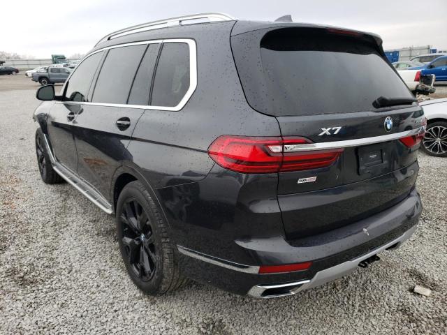 5UXCW2C52KL088211 - 2019 BMW X7 XDRIVE40I GRAY photo 2