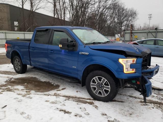 1FTFW1EG3HFB26110 - 2017 FORD F150 SUPER BLUE photo 4