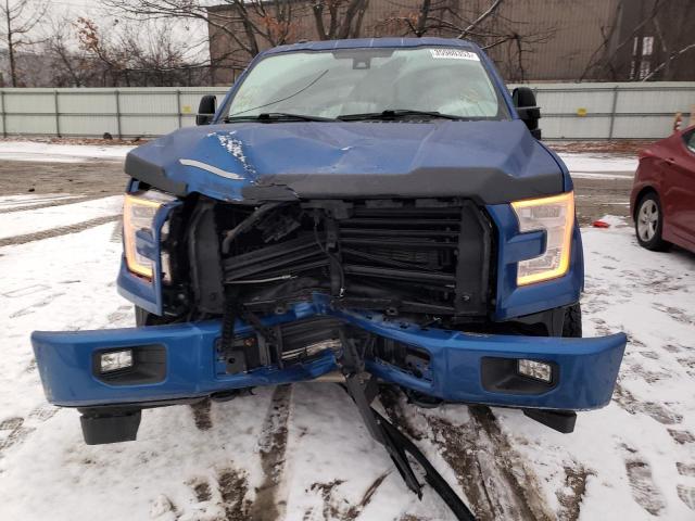 1FTFW1EG3HFB26110 - 2017 FORD F150 SUPER BLUE photo 5