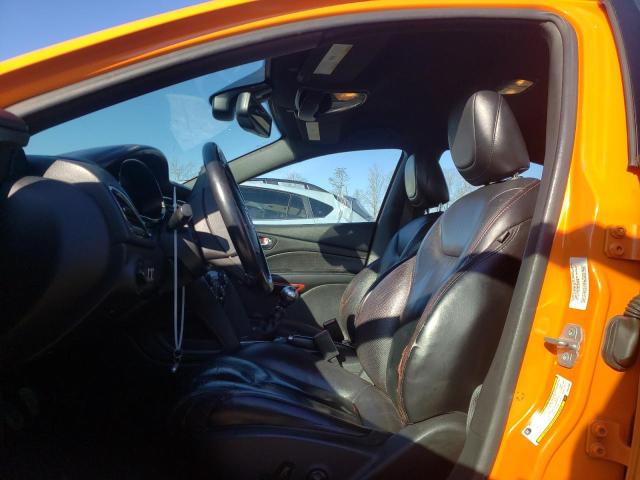 1C3CDFCB8DD329386 - 2013 DODGE DART LIMITED ORANGE photo 7