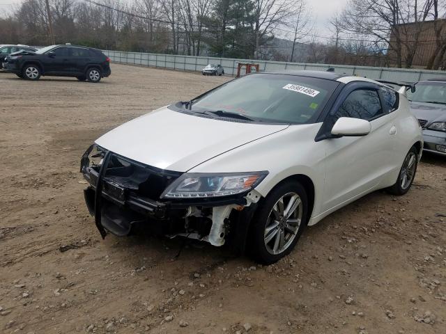 JHMZF1C63DS001616 - 2013 HONDA CR-Z EX  photo 2