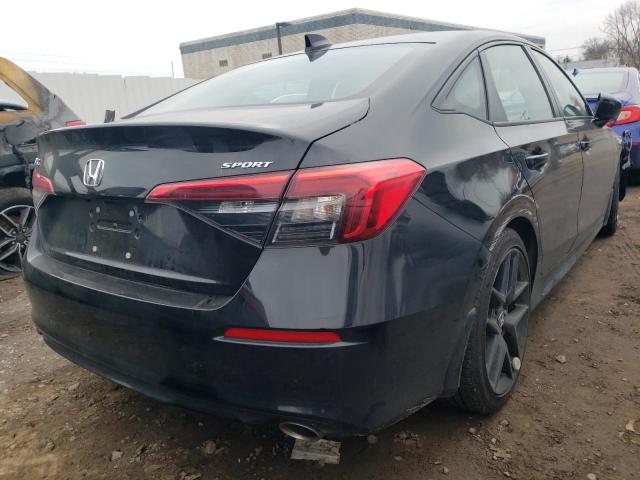 2HGFE2F57NH574948 - 2022 HONDA CIVIC SPORT 黑色 照片 3