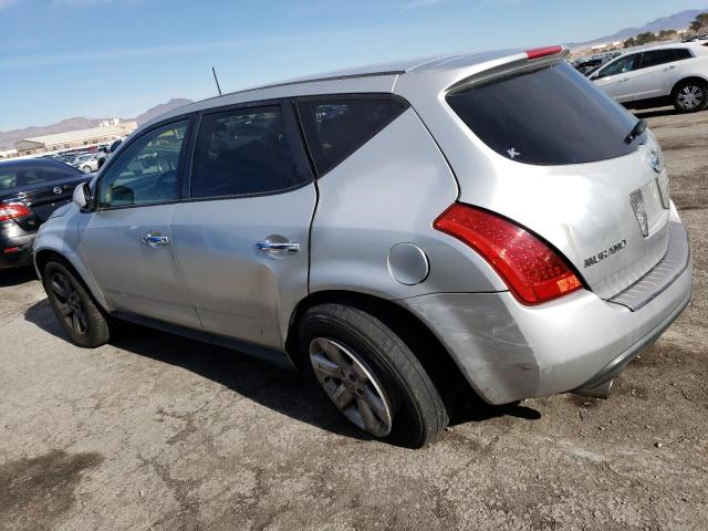 JN8AZ08WX6W519585 - 2006 NISSAN MURANO SL SILVER photo 2