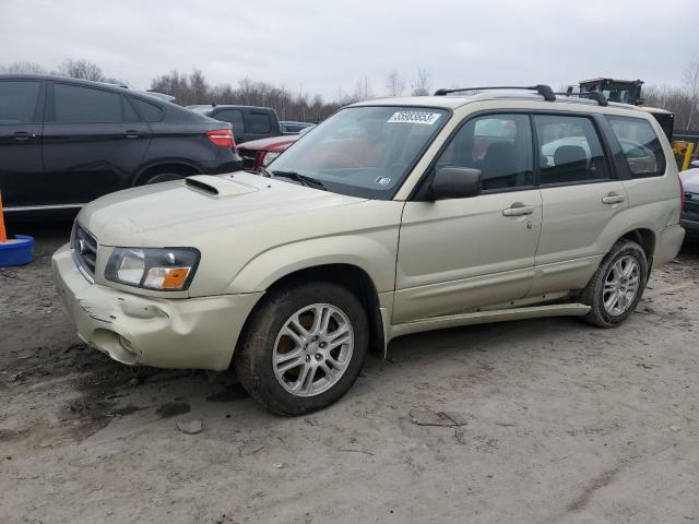 JF1SG69645H716672 - 2005 SUBARU FORESTER 2.5XT BEIGE photo 1