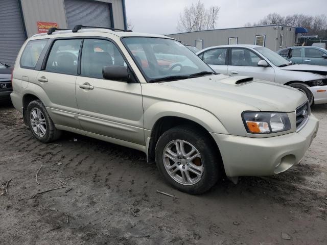 JF1SG69645H716672 - 2005 SUBARU FORESTER 2.5XT BEIGE photo 4