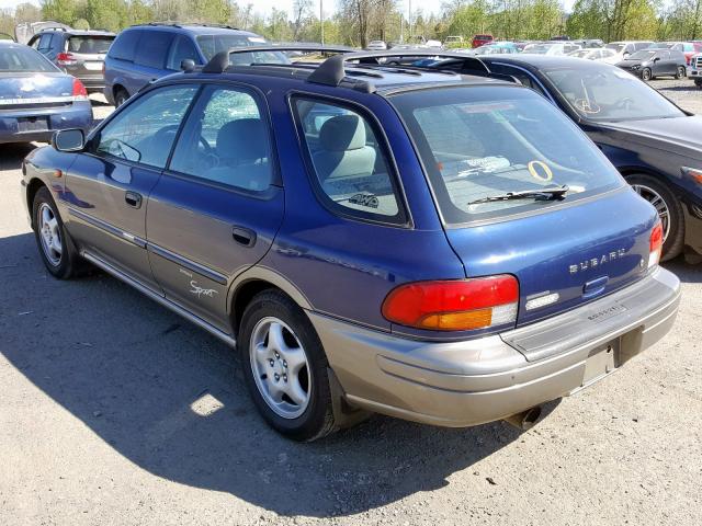 JF1GF4850VG801598 - 1997 SUBARU IMPREZA OUTBACK  photo 3