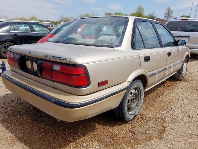 1NXAE94A3MZ208476 - 1991 TOYOTA COROLLA DLX  photo 4