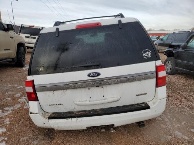 1FMJK2AT0GEF46289 - 2016 FORD EXPEDITION EL LIMITED WHITE photo 6