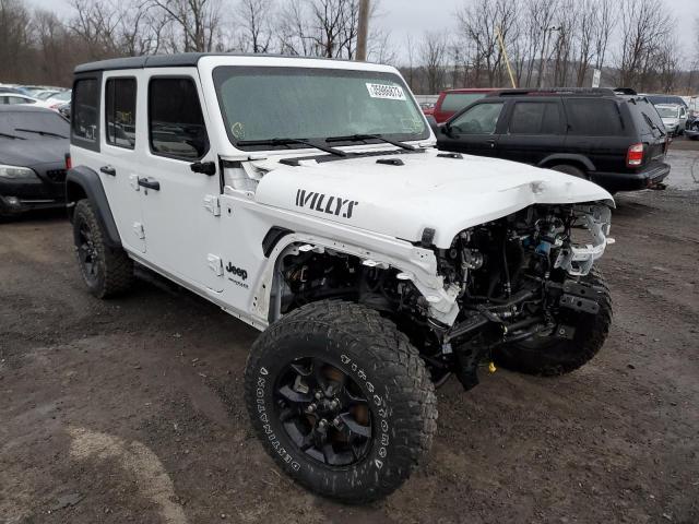 1C4HJXDN9MW815394 - 2021 JEEP WRANGLER U SPORT WHITE photo 4