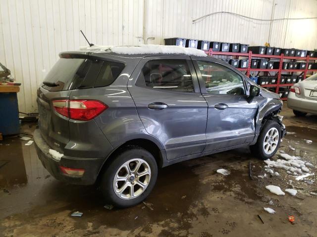 MAJ6S3GL6LC345242 - 2020 FORD ECOSPORT SE GRAY photo 3