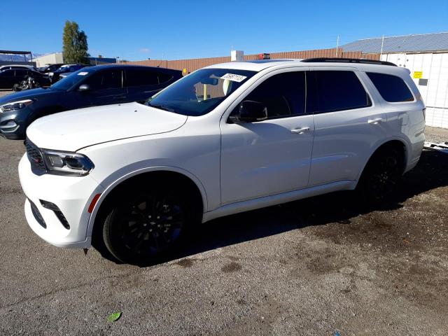 1C4RDHDG5MC863947 - 2021 DODGE DURANGO GT WHITE photo 1