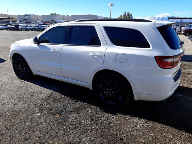 1C4RDHDG5MC863947 - 2021 DODGE DURANGO GT WHITE photo 2