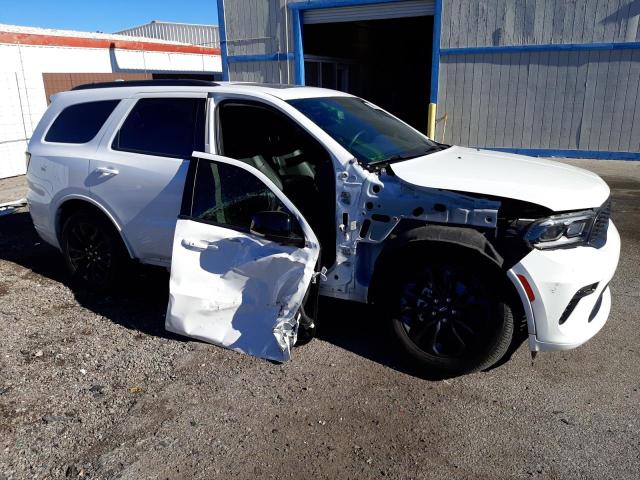 1C4RDHDG5MC863947 - 2021 DODGE DURANGO GT WHITE photo 4